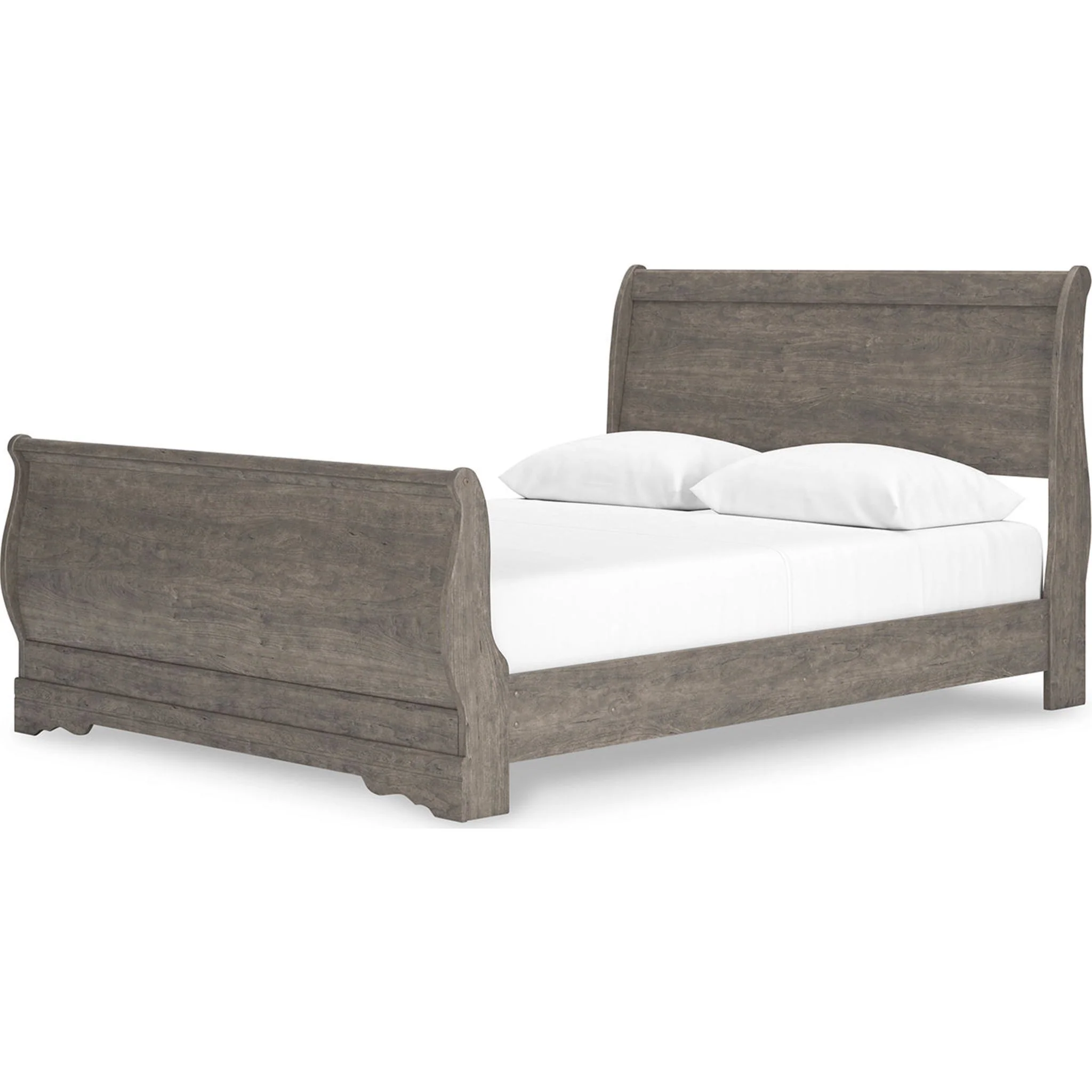 Bayzor 5 Piece King Panel Bedroom - Gray - Image 5