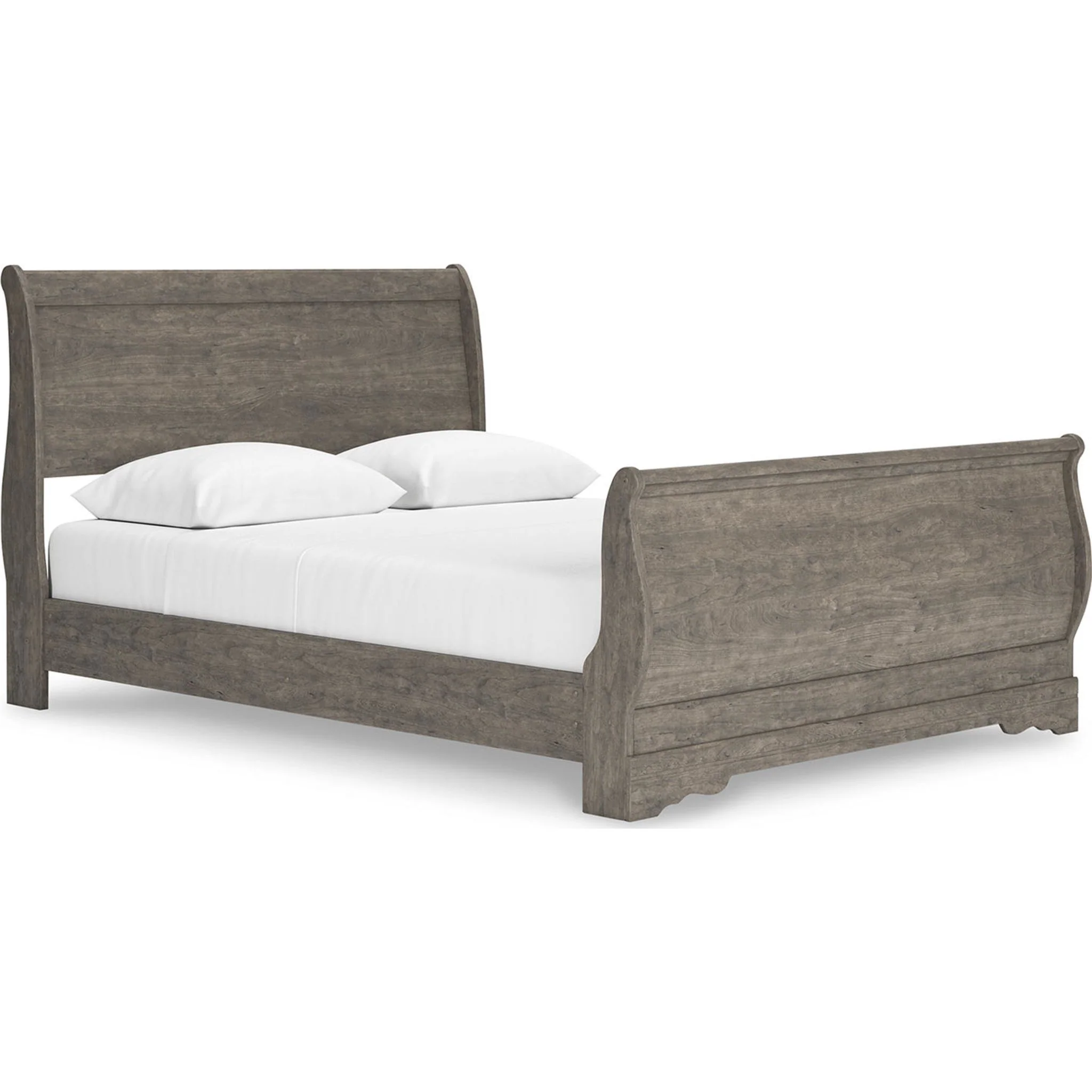 Bayzor 5 Piece King Panel Bedroom - Gray - Image 7