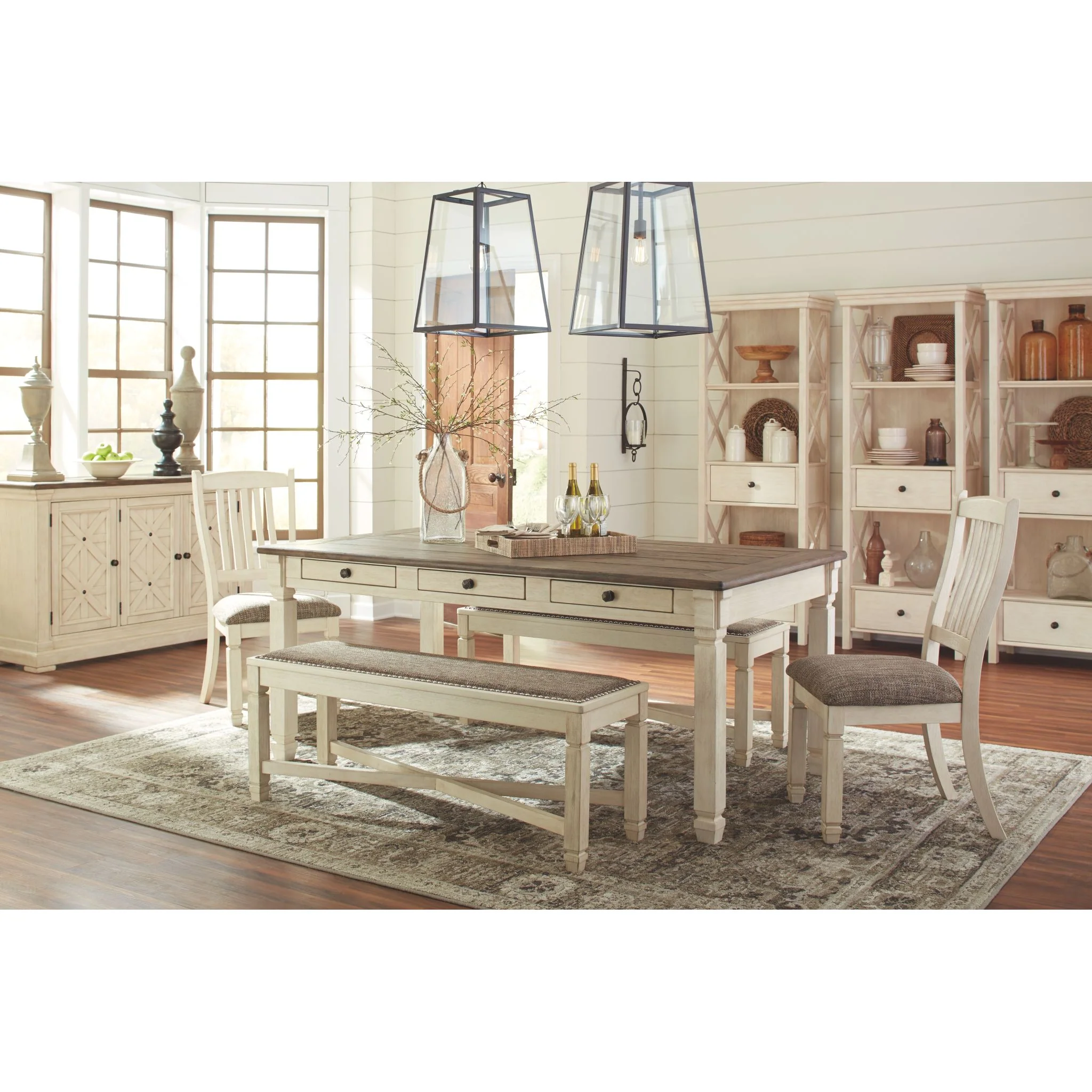 Bolanburg Dining Bench - Two-tone - (D647-00) - Image 6