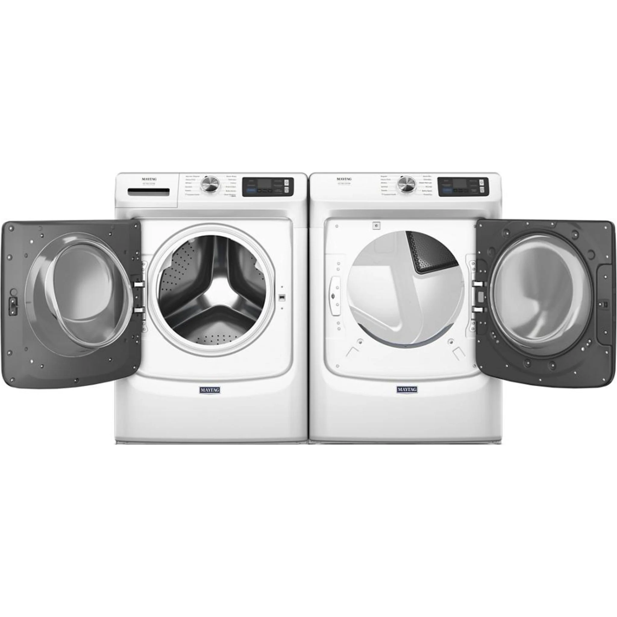 Whirlpool 15.5" (39.4 cm) Pedestal for Front Load Washer and Dryer with Storage -White with Chrome (XHPC155XW) - Image 84