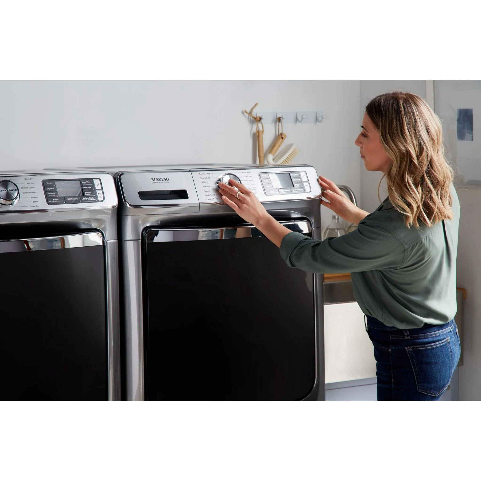 Whirlpool 15.5" (39.4 cm) Pedestal for Front Load Washer and Dryer with Storage -Chrome Shadow (XHPC155YC) - Image 18