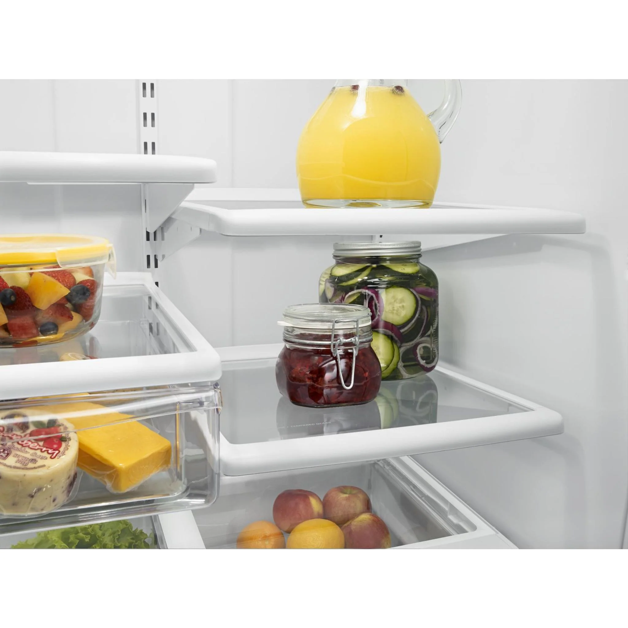 Whirlpool 19 cu. ft. Bottom-Freezer Refrigerator with Freezer Drawer - White (WRB329DFBW) - Image 15