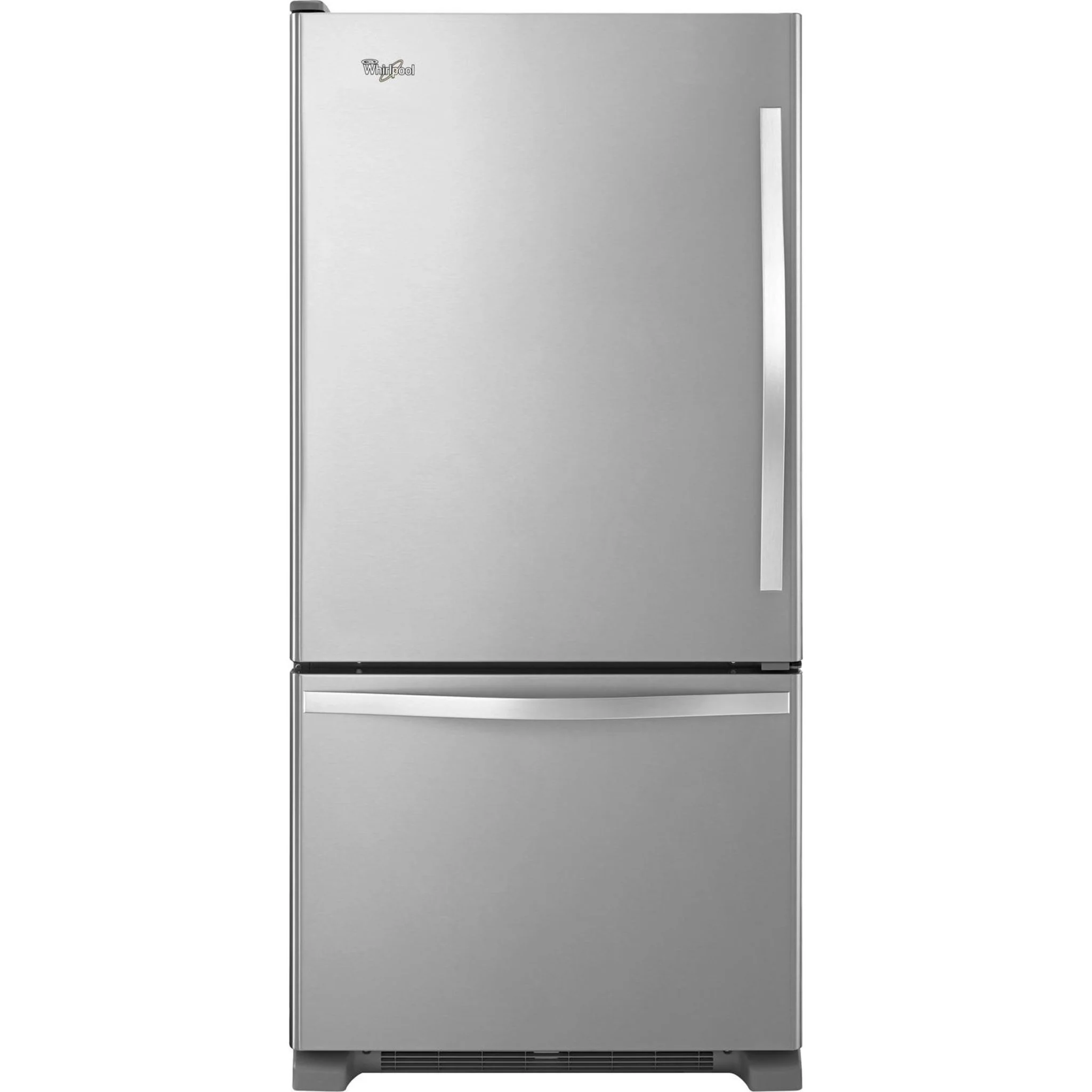 Whirlpool 19 cu. ft. Bottom-Freezer Refrigerator with Freezer Drawer - Monochromatic Stainless Steel (WRB329LFBM) - Image 6