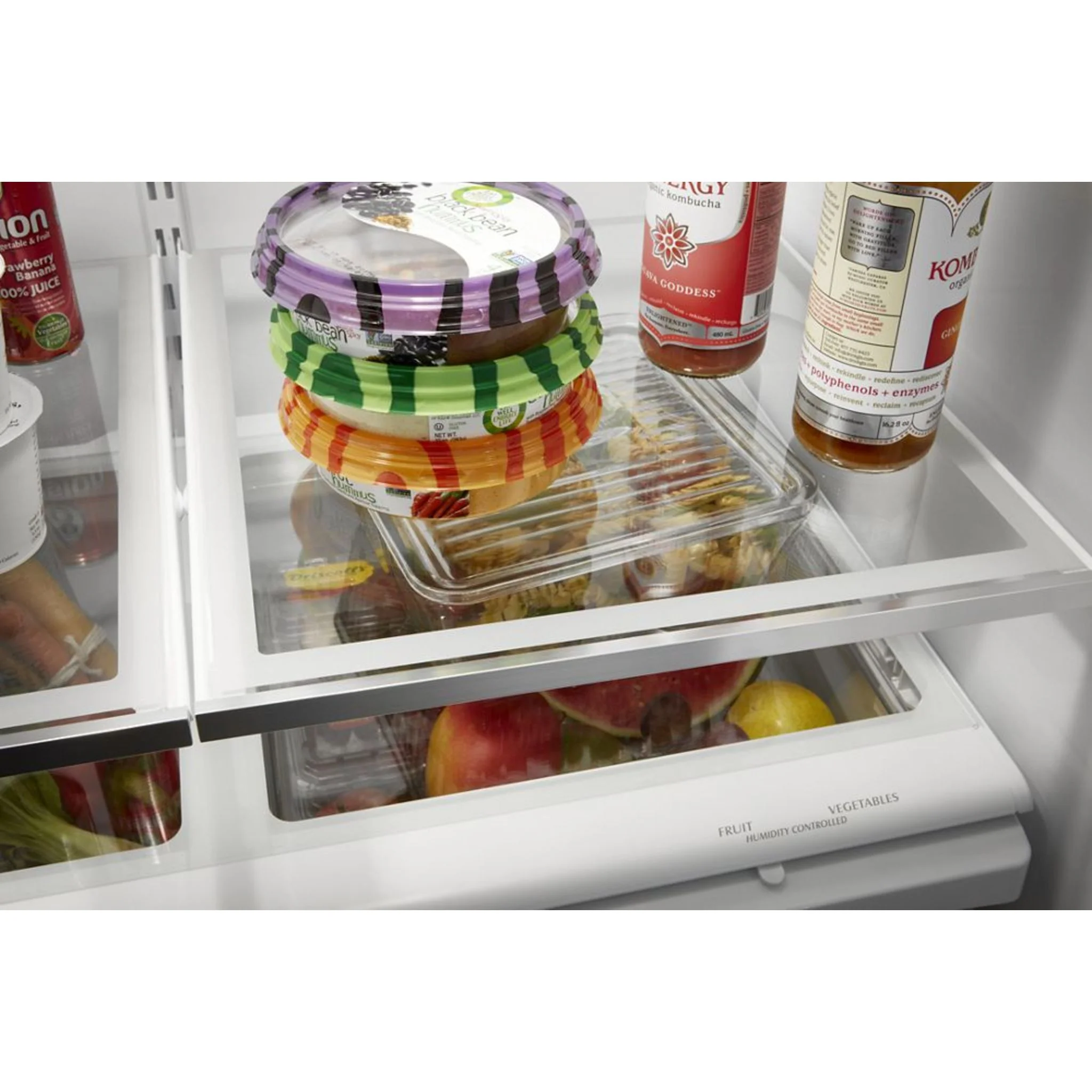 Whirlpool 30" Wide Top-Freezer Refrigerator -Black (WRT148FZDB) - Image 8